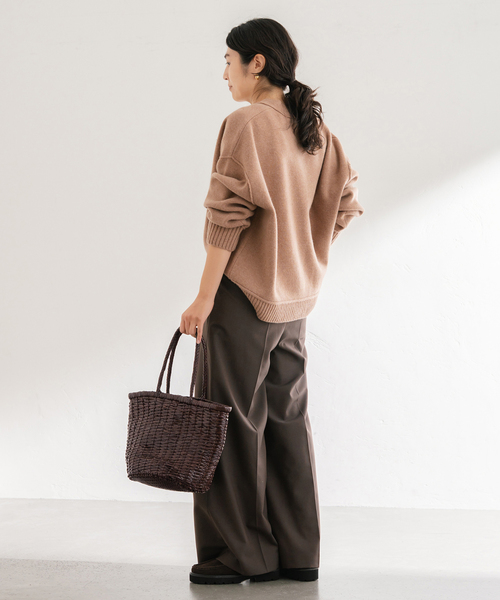 FRAMeWORK（フレームワーク）の「DRAGON/ドラゴン LINA BIG BUCKET（ハンドバッグ・レディース・ブラウン・FREE）」の4枚目の写真