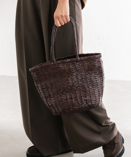 FRAMeWORK（フレームワーク）の「DRAGON/ドラゴン LINA BIG BUCKET（ハンドバッグ・レディース・ブラウン・FREE）」の6枚目の写真