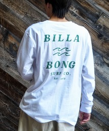 BILLABONG（ビラボン）の「BILLABONG メンズ ONE TIME ロンＴ 【REGULAR FIT】【2025年秋冬モデル】/ビラボンロゴバックプリント長袖ロンT（Tシャツ/カットソー）」
