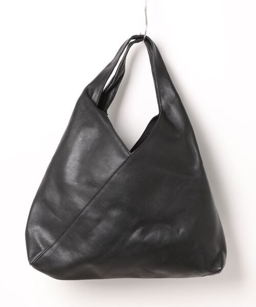ONE.（ワンドット）の「【ONE./ワンドット】 / レザーマルシェBAG / ONE-002（ショルダーバッグ・メンズ・ブラック・FREE）」の2枚目の写真