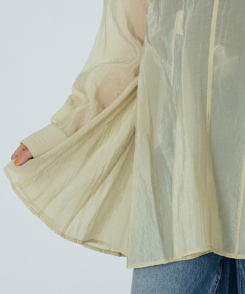 セール】BACK RIBBON BLOUSE（シャツ/ブラウス）｜ROSE BUD（ローズ