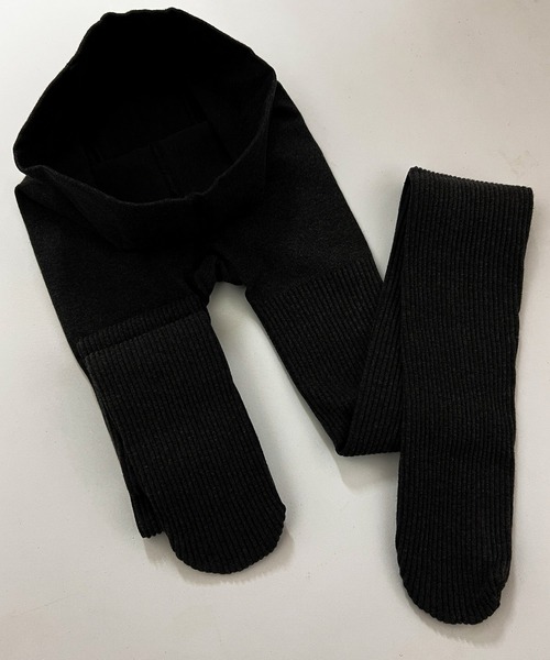 Blanc de Blue（ブランドブルー）の「リブ細身美脚タイツ（タイツ/ストッキング・レディース・グレー/ブラック/グレイッシュベージュ/ベージュ/ダークグレー/ダークブラウン/ホワイト/ライトグレー・FREE）」の17枚目の写真