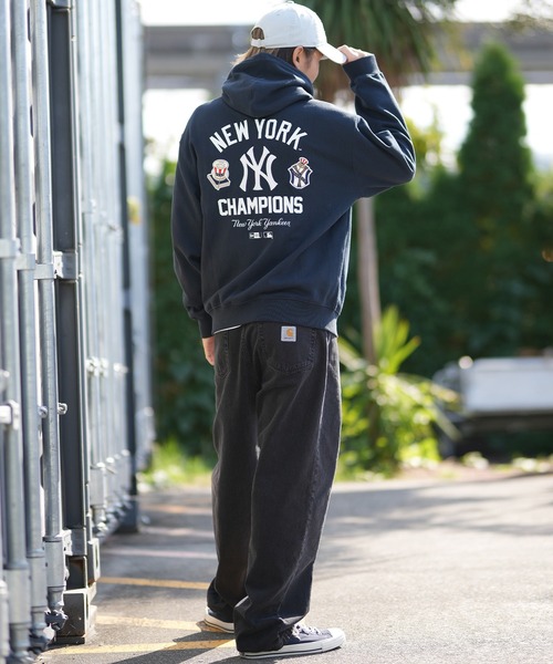 NEW ERA(ニューエラ)の「NEW ERA/ニューエラ AP MLB PATCHE JP パーカー 14745640/14745641(パーカー・メンズ・ネイビー/ブラック・XL/L/M)」の14枚目の写真
