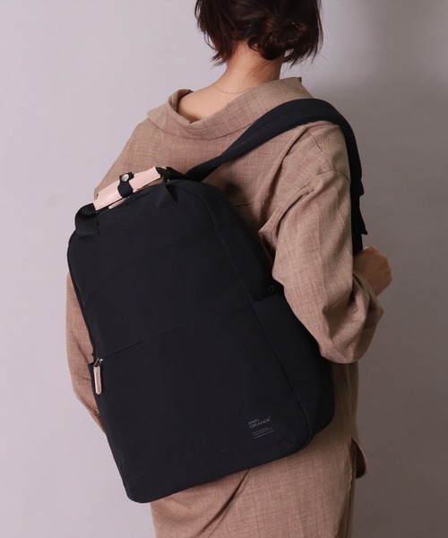 anello(アネロ)の「(LF)【anello】10ポケット/21L ハンドル付き リュック(バックパック/リュック・レディース・ブラック/ネイビー/グレー/グレイッシュベージュ・ONE SIZE)」の6枚目の写真