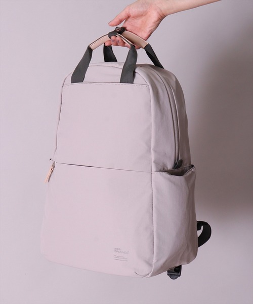 anello(アネロ)の「(LF)【anello】10ポケット/21L ハンドル付き リュック(バックパック/リュック・レディース・ブラック/ネイビー/グレー/グレイッシュベージュ・ONE SIZE)」の18枚目の写真