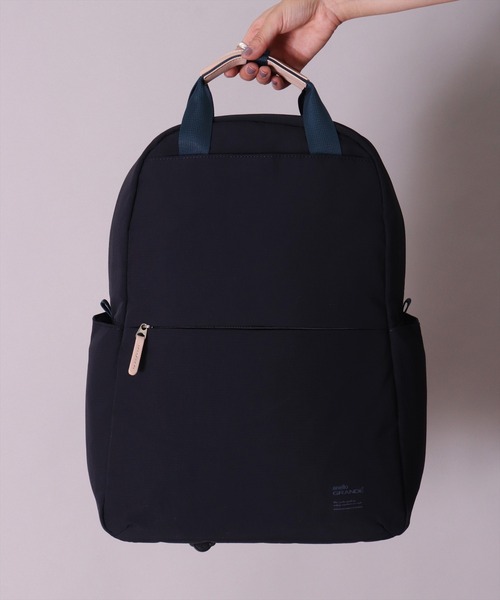 anello(アネロ)の「(LF)【anello】10ポケット/21L ハンドル付き リュック(バックパック/リュック・レディース・ブラック/ネイビー/グレー/グレイッシュベージュ・ONE SIZE)」の21枚目の写真