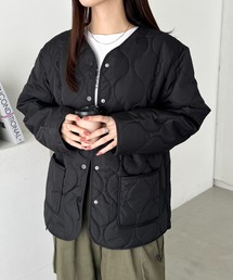 オーバーサイズ」に該当するノーカラージャケットファッション通販