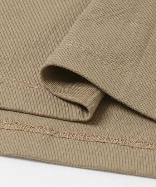 F by ROSSO(エフバイロッソ)の「F by ROSSO ラガーチュニックプルオーバー(Tシャツ/カットソー・レディース・ネイビー/ベージュ・FREE)」の9枚目の写真