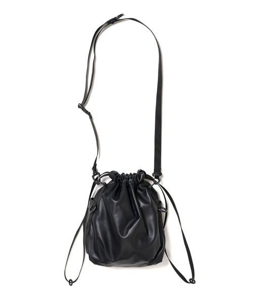 baicyclon⬛︎ショルダーバッグ&ウエストバッグ２点セット⬛︎BAGJACK セール】【BAICYCLON】DRAW STRING BAG (LE)（ショルダーバッグ