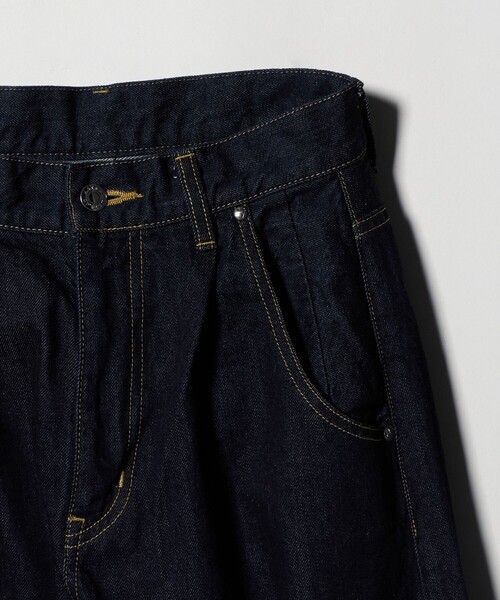 ASTRAET(アストラット)の「<ASTRAET>1タック バルーン デニムパンツ(デニムパンツ・レディース・ネイビー/ブラック・1/0/00/2)」の16枚目の写真