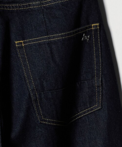 ASTRAET(アストラット)の「<ASTRAET>1タック バルーン デニムパンツ(デニムパンツ・レディース・ネイビー/ブラック・1/0/00/2)」の19枚目の写真