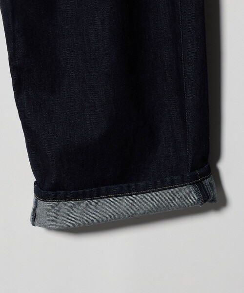 ASTRAET(アストラット)の「<ASTRAET>1タック バルーン デニムパンツ(デニムパンツ・レディース・ネイビー/ブラック・1/0/00/2)」の22枚目の写真