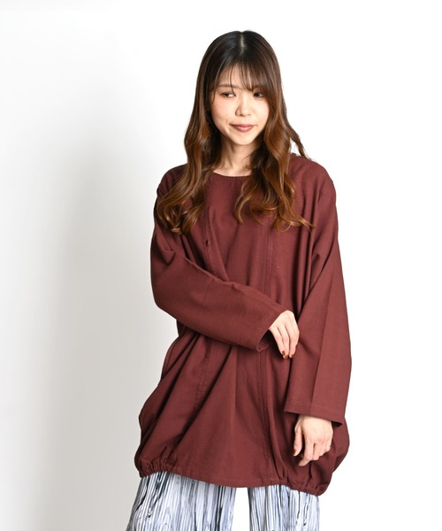 MARAI（マーライ）の「コクーンチュニック こなれ感（チュニック・レディース・A/B/C/D/E/F/G/H/I/J・FREE）」の22枚目の写真