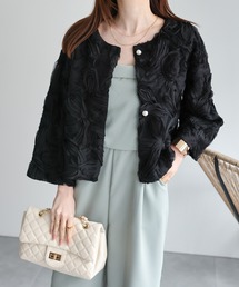 ブランド古着】ノーカラージャケット（レース）古着通販 - ZOZOUSED