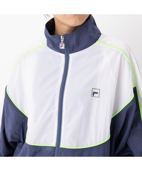 FILA（フィラ）の「CASUAL TRACK TOP（ジャージ・レディース・ブラック/ブルー/グリーン・S/M/L/XL）」の4枚目の写真