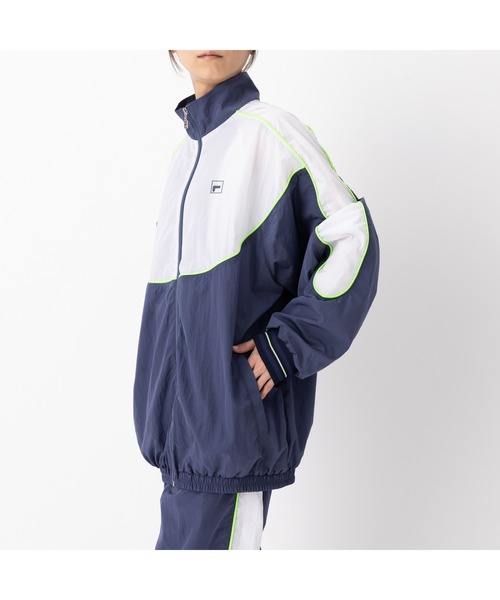 FILA（フィラ）の「CASUAL TRACK TOP（ジャージ・レディース・ブラック/ブルー/グリーン・S/M/L/XL）」の5枚目の写真
