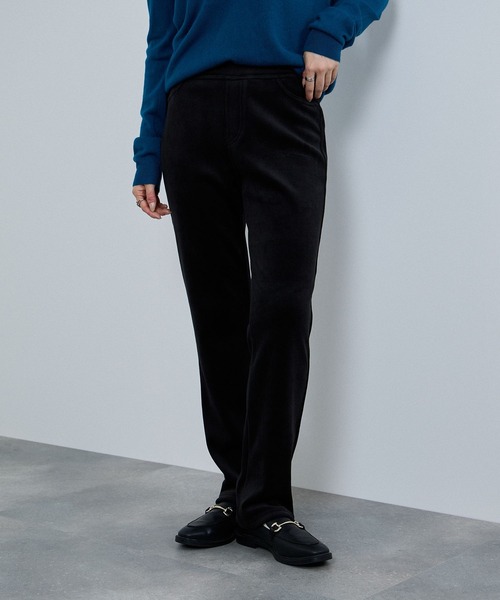 nAvy マックヒート コーデュロイ裏ベロア ストレートパンツ（その他