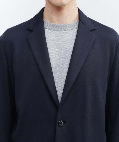 TAKEO KIKUCHI（タケオキクチ）の「【JUST ONE LAYER】ダウンファブリック テーラード ジャケット（テーラードジャケット・メンズ・ネイビー/ブラック・02/03/04）」の7枚目の写真