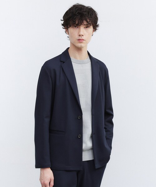 TAKEO KIKUCHI（タケオキクチ）の「【JUST ONE LAYER】ダウンファブリック テーラード ジャケット（テーラードジャケット・メンズ・ネイビー/ブラック・02/03/04）」の17枚目の写真