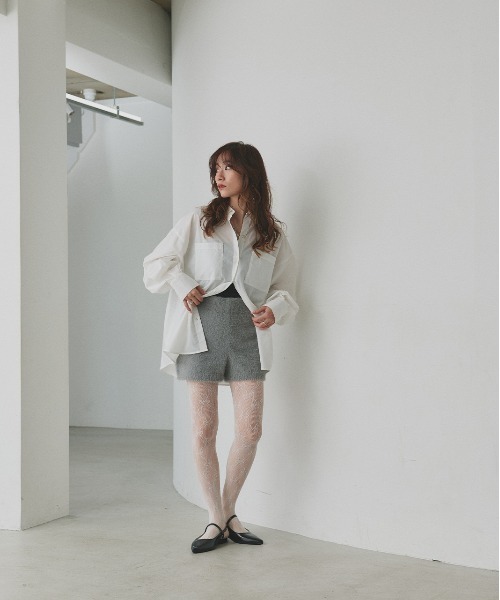 セール】シャギーニット ショートパンツ（その他パンツ）｜ad thie