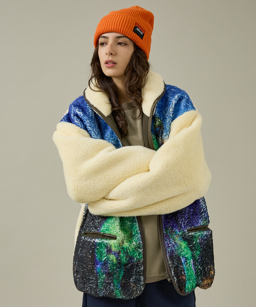 NANGA/ナンガ】FAIRLY FLEECE JACKET/フリース/防寒/リバーシブル/ユニ