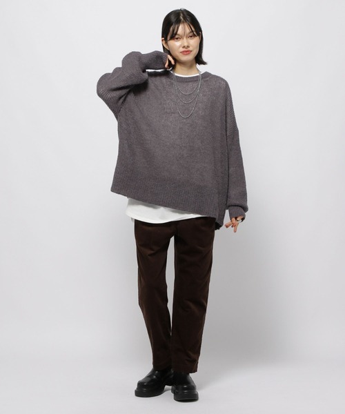 niko and...(ニコアンド)の「ストレッチカルゼテーパーパンツ(その他パンツ・レディース・ブラック/ブラウン/アイボリー/モカ/ボルドー/ブルー・MEDIUM/SMALL/LARGE)」の16枚目の写真