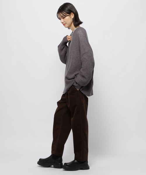 niko and...(ニコアンド)の「ストレッチカルゼテーパーパンツ(その他パンツ・レディース・ブラック/ブラウン/アイボリー/モカ/ボルドー/ブルー・MEDIUM/SMALL/LARGE)」の17枚目の写真