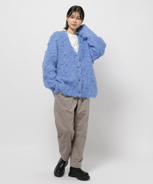 niko and...(ニコアンド)の「ストレッチカルゼテーパーパンツ(その他パンツ・レディース・ブラック/ブラウン/アイボリー/モカ/ボルドー/ブルー・MEDIUM/SMALL/LARGE)」の20枚目の写真