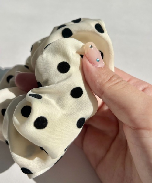 セール】ドット柄シュシュ（シュシュ）｜sowang（ソワン）の