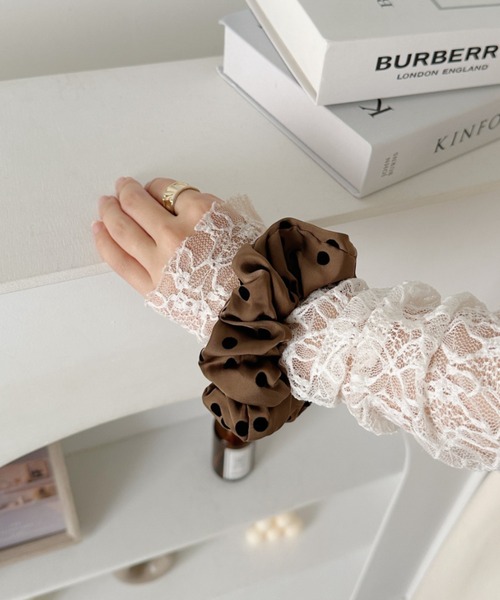 セール】ドット柄シュシュ（シュシュ）｜sowang（ソワン）の