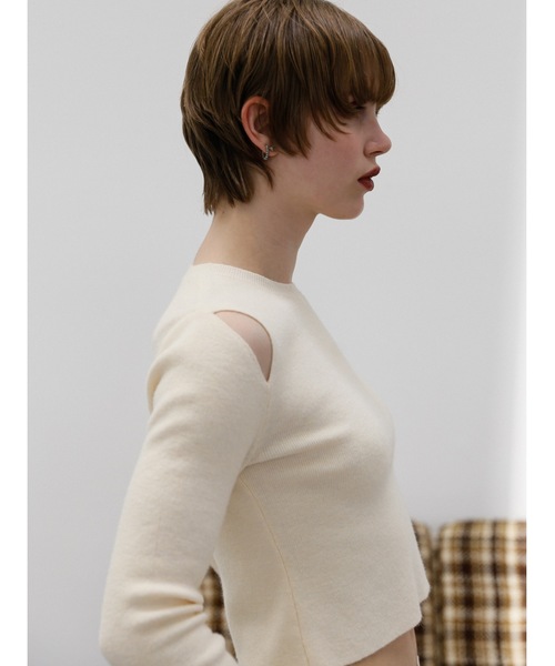 セール】cropped slit knit（ニット/セーター）｜Katrin TOKYO