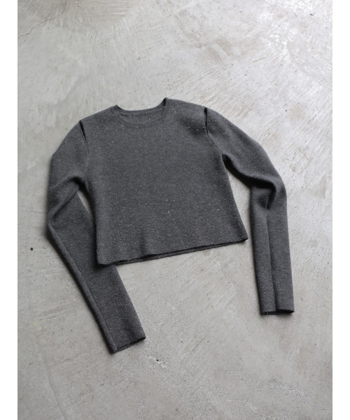 セール】cropped slit knit（ニット/セーター）｜Katrin TOKYO