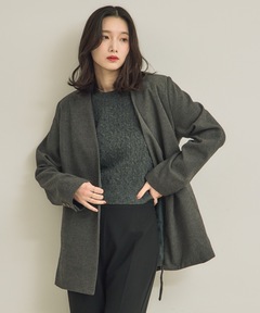 セール】ショールカラーワイドロングコート（その他アウター