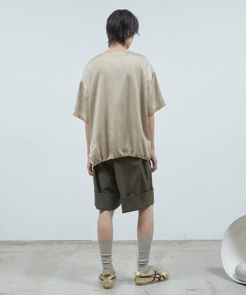 Dulcamara(ドゥルカマラ)の「ドライポリダブルヘムショ ートPT(その他パンツ・メンズ・ベージュ/グリーン/ブラック・0/1)」の14枚目の写真