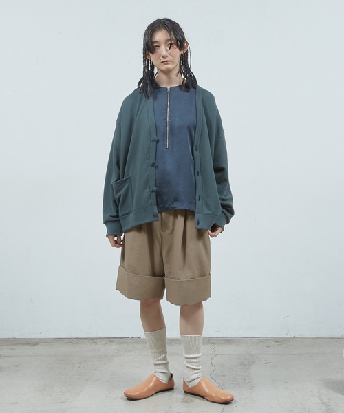 Dulcamara(ドゥルカマラ)の「ドライポリダブルヘムショ ートPT(その他パンツ・メンズ・ベージュ/グリーン/ブラック・0/1)」の16枚目の写真