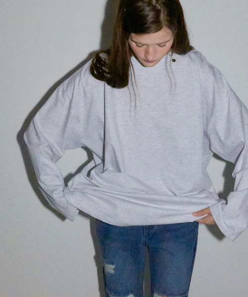 RONRON(ロンロン)の「ダメージブーツカットデニムパンツ ミディアムブルー(デニムパンツ・レディース・その他・MEDIUM/SMALL)」の3枚目の写真