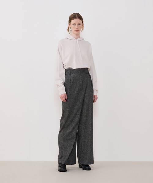 ボイルドウール フーデッドプルオーバー（パーカー）｜GALERIE VIE