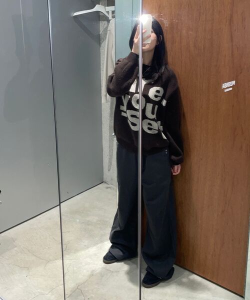 THECOLDESTMOMENT(ザコールデストモーメント)の「TCM are knit (brown)(ニット/セーター・レディース・その他・SMALL/MEDIUM/LARGE)」の2枚目の写真