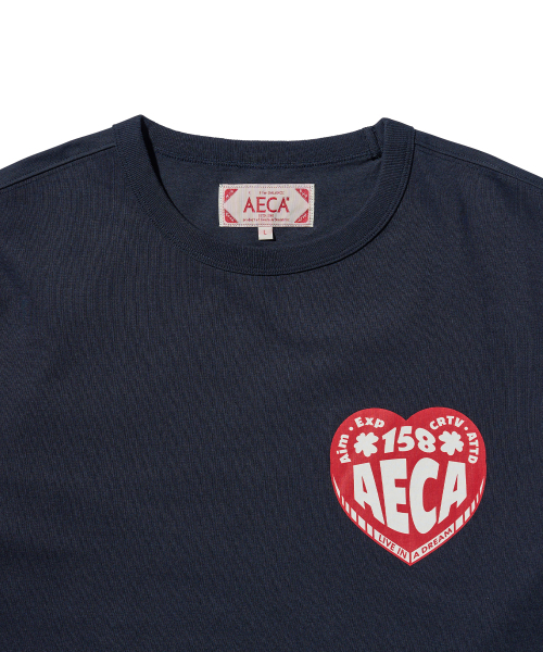 AECA（エイカ）の「AECA LOVE HALF SLEEVE-NAVY（Tシャツ/カットソー・レディース・その他・SMALL/MEDIUM/LARGE/X-LARGE/W）」の17枚目の写真