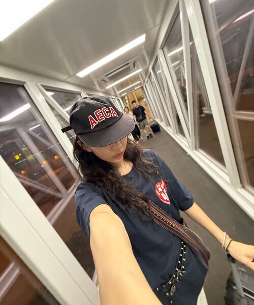AECA（エイカ）の「AECA LOVE HALF SLEEVE-NAVY（Tシャツ/カットソー・レディース・その他・SMALL/MEDIUM/LARGE/X-LARGE/W）」の10枚目の写真