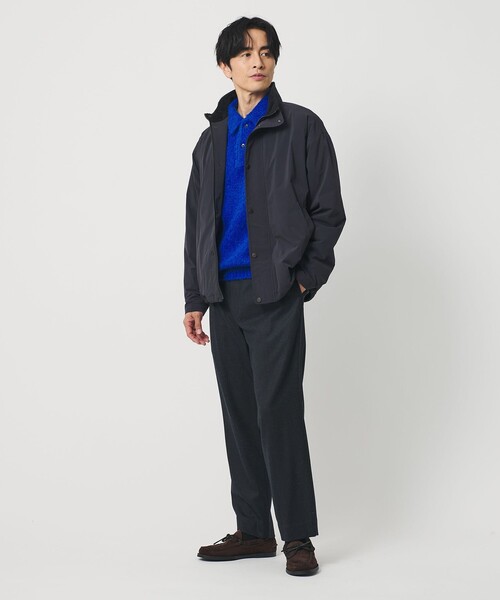 BEAUTY&YOUTH UNITED ARROWS(ビューティーアンドユースユナイテッドアローズ)の「フラノ テーパード イージー パンツ NO.5 手洗い可能(その他パンツ・メンズ・ブラック/ダークブラウン/ダークグレー/その他1・S/M/L/XL)」の6枚目の写真
