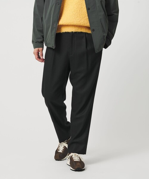 BEAUTY&YOUTH UNITED ARROWS(ビューティーアンドユースユナイテッドアローズ)の「フラノ テーパード イージー パンツ NO.5 手洗い可能(その他パンツ・メンズ・ブラック/ダークブラウン/ダークグレー/その他1・S/M/L/XL)」の7枚目の写真