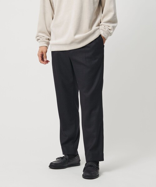 BEAUTY&YOUTH UNITED ARROWS(ビューティーアンドユースユナイテッドアローズ)の「フラノ テーパード イージー パンツ NO.5 手洗い可能(その他パンツ・メンズ・ブラック/ダークブラウン/ダークグレー/その他1・S/M/L/XL)」の11枚目の写真