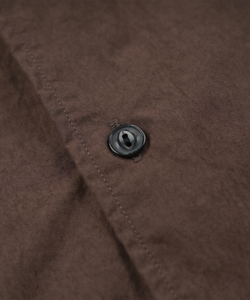 FRIZMWORKS(フリズムワークス)の「SOFT TOUCH RELAXED SHIRT 002 _ BROWN(シャツ/ブラウス・メンズ・その他・MEDIUM/LARGE/X-LARGE/SMALL)」の5枚目の写真