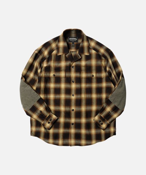 FRIZMWORKS(フリズムワークス)の「OMBRE CHECK SHIRT _ BROWN(シャツ/ブラウス・メンズ・その他・MEDIUM/LARGE)」の2枚目の写真