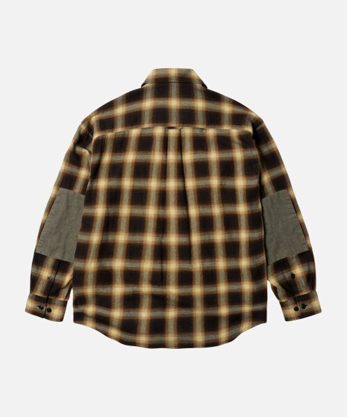 FRIZMWORKS(フリズムワークス)の「OMBRE CHECK SHIRT _ BROWN(シャツ/ブラウス・メンズ・その他・MEDIUM/LARGE)」の3枚目の写真