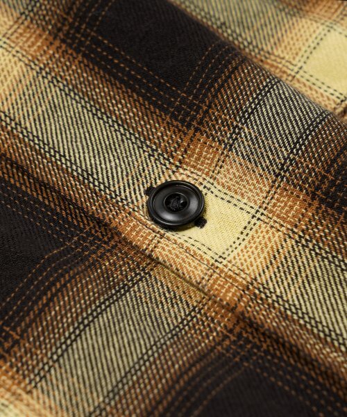 FRIZMWORKS(フリズムワークス)の「OMBRE CHECK SHIRT _ BROWN(シャツ/ブラウス・メンズ・その他・MEDIUM/LARGE)」の5枚目の写真