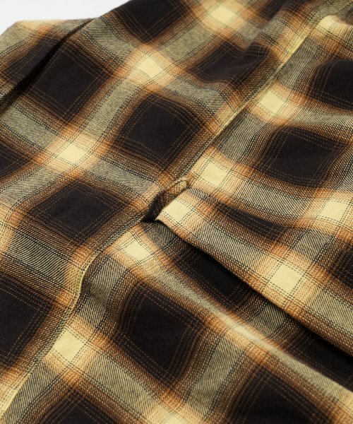 FRIZMWORKS(フリズムワークス)の「OMBRE CHECK SHIRT _ BROWN(シャツ/ブラウス・メンズ・その他・MEDIUM/LARGE)」の8枚目の写真