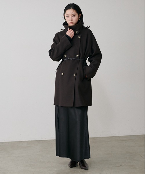 LARUTA（ラルータ）の「【LARUTA】とろみナロースカート（スカート・レディース・グレー系その他/アイボリー/ブラウン/ブラック・LARGE/MEDIUM）」の18枚目の写真