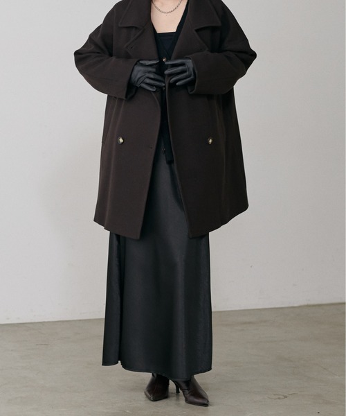 LARUTA（ラルータ）の「【LARUTA】とろみナロースカート（スカート・レディース・グレー系その他/アイボリー/ブラウン/ブラック・LARGE/MEDIUM）」の16枚目の写真